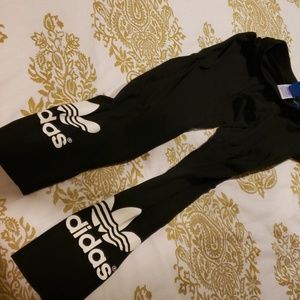 Adidas Black Leggings size Large